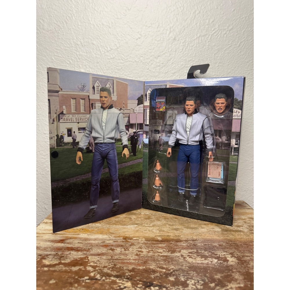 NECA Back to the Future 7" Scale Ultimate Biff Tannen Action Figure Set